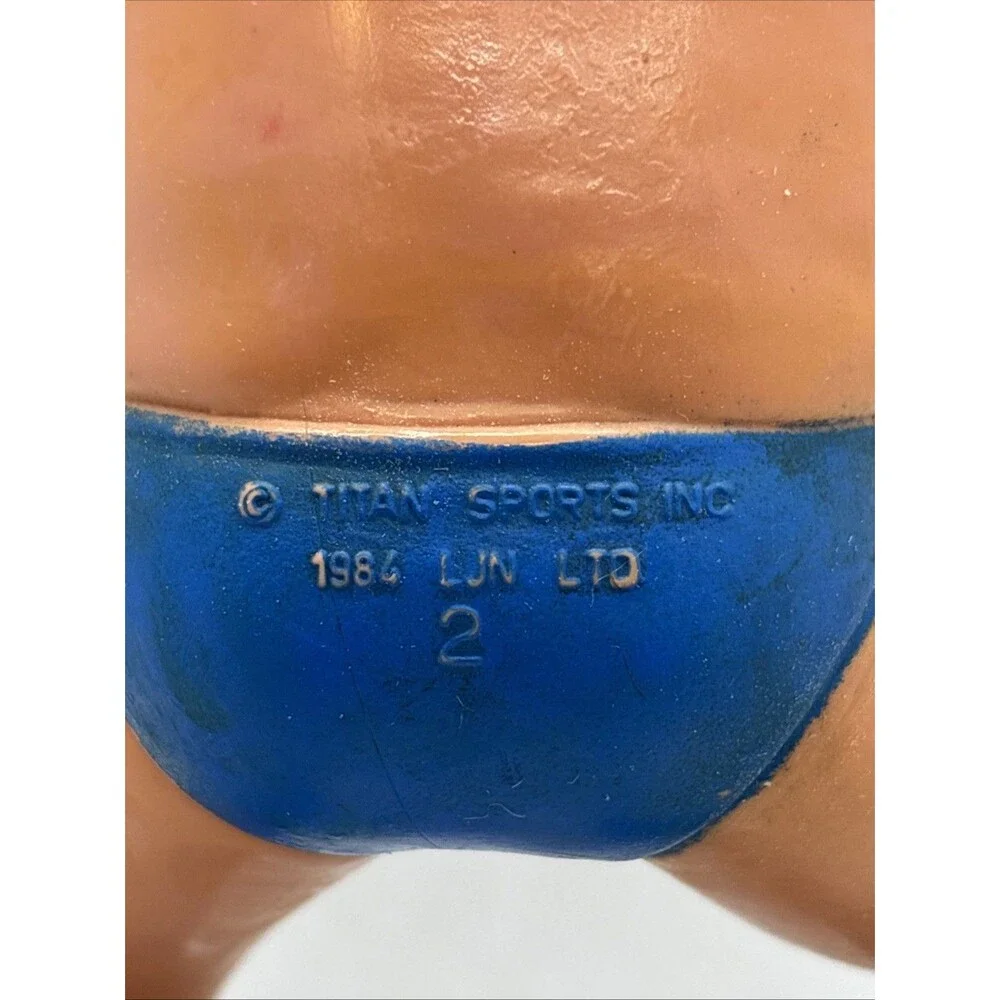 Wrestling - Vintage ANDRE THE GIANT WWF LJN Series 1 (1984) - Blue